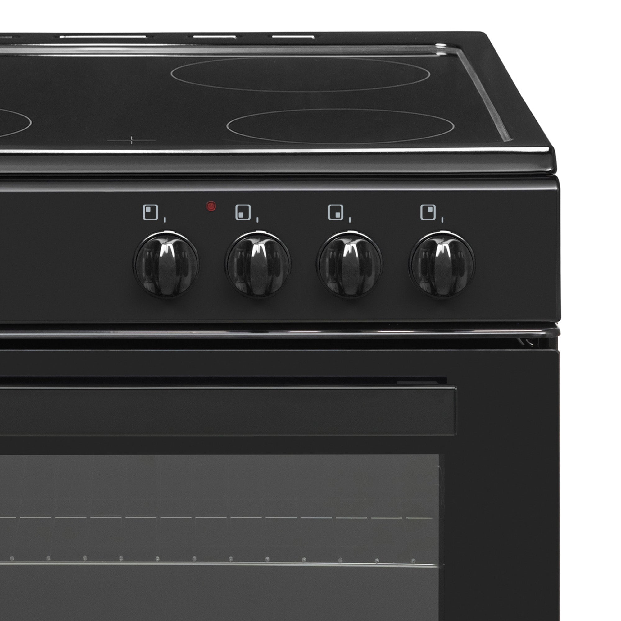 STATESMAN - 60cm Electric Double Oven, Ceramic - Black - EDC60B2 - Kitchenary