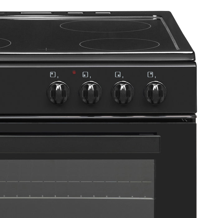 STATESMAN - 60cm Electric Double Oven, Ceramic - Black - EDC60B2 - Kitchenary