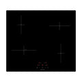 STATESMAN - 60cm Induction Hob - Black - IHZ460 - Kitchenary