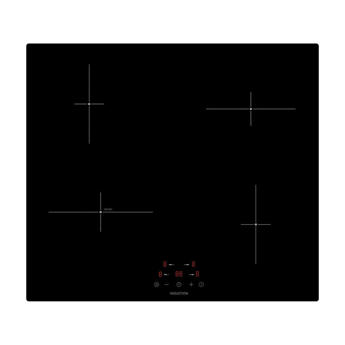 STATESMAN - 60cm Induction Hob - Black - IHZ460 - Kitchenary
