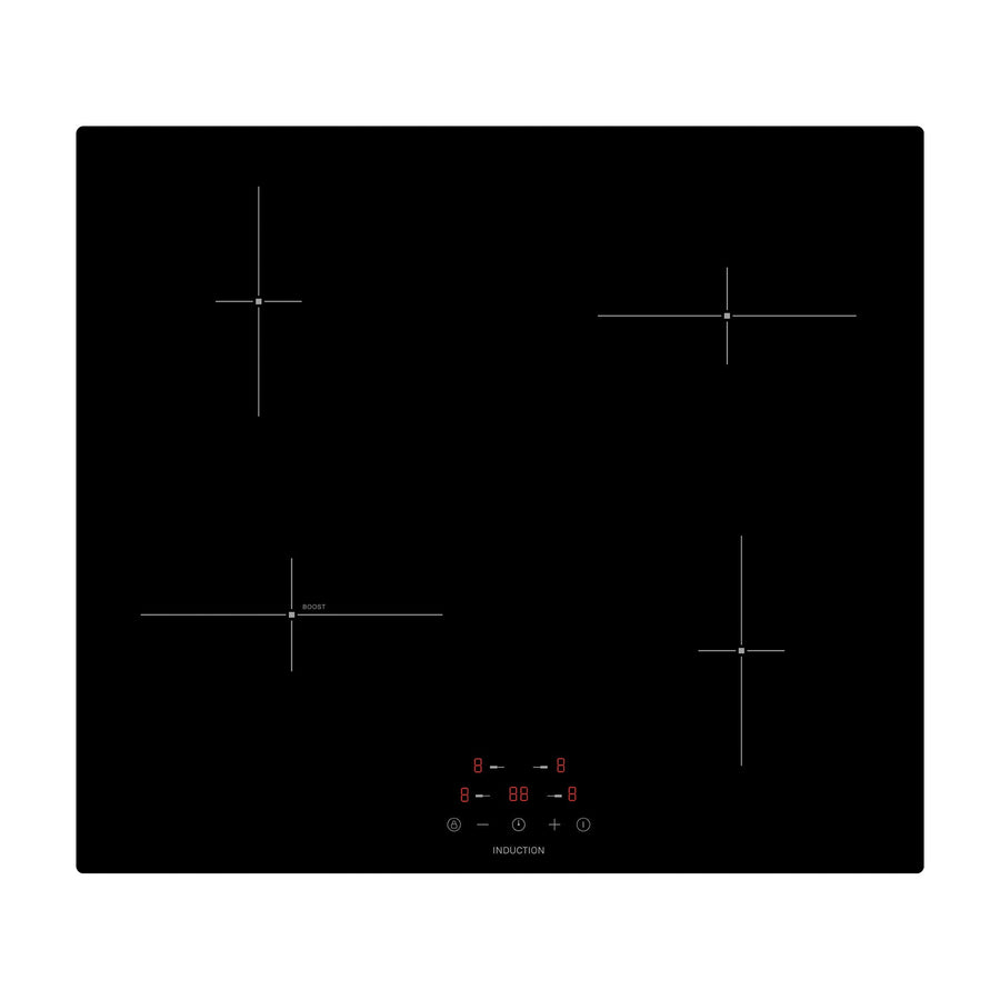 STATESMAN - 60cm Induction Hob - Black - IHZ460 - Kitchenary