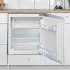 STATESMAN - 60cm Integrated Fridge with Ice Box - White - BIUCIB060 - Kitchenary