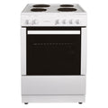 STATESMAN - 60cm Single Cavity Electric Cooker White - NAPIER60EW - Kitchenary