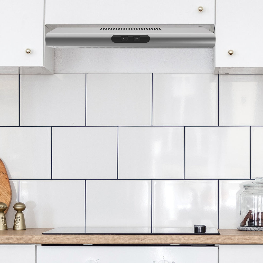 STATESMAN - 60cm Visor Cooker Hood - Stainless Steel - VH160SS - Kitchenary