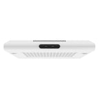 STATESMAN - 60cm Visor Cooker Hood - White - VH160WH - Kitchenary