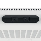 STATESMAN - 60cm Visor Cooker Hood - White - VH160WH - Kitchenary