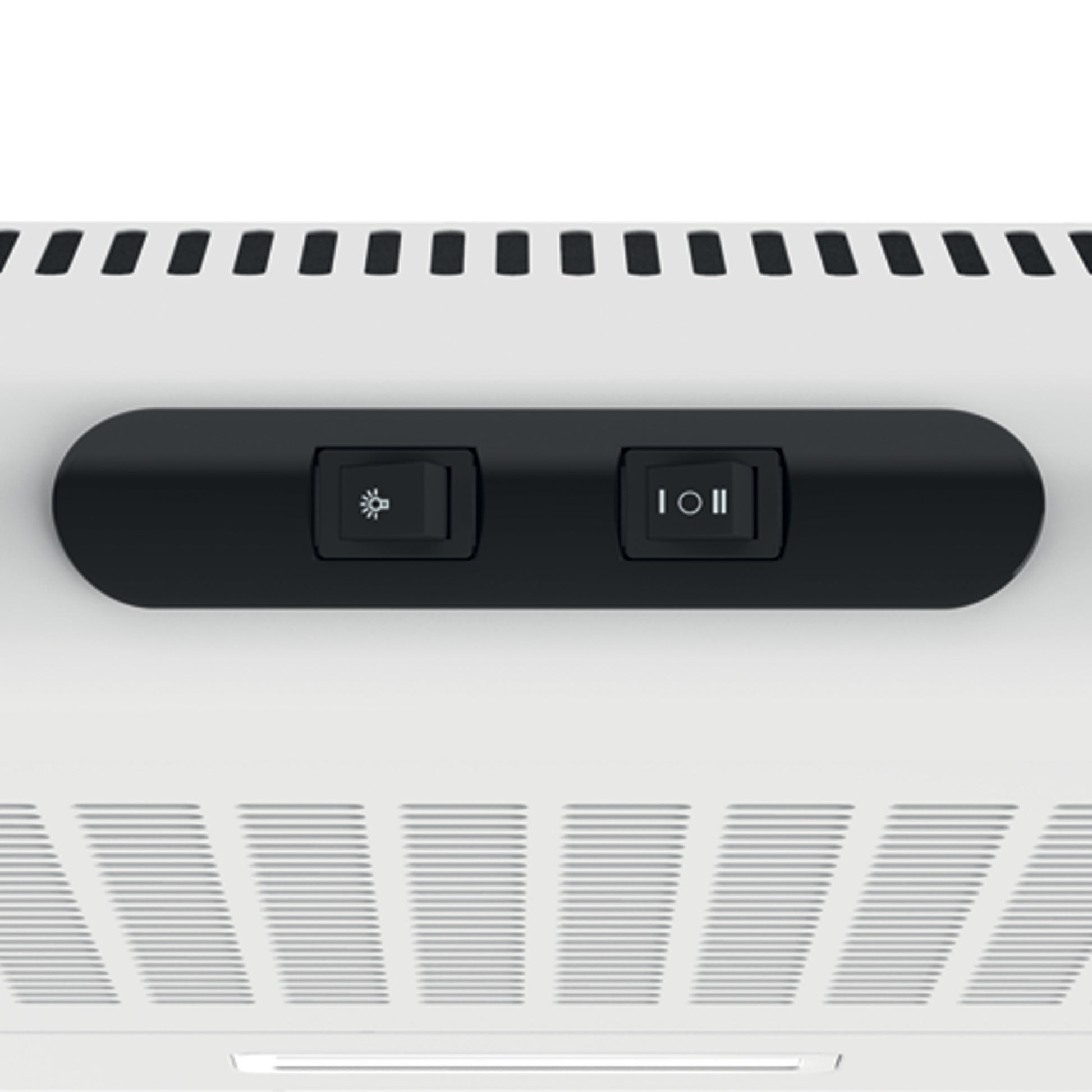 STATESMAN - 60cm Visor Cooker Hood - White - VH160WH - Kitchenary
