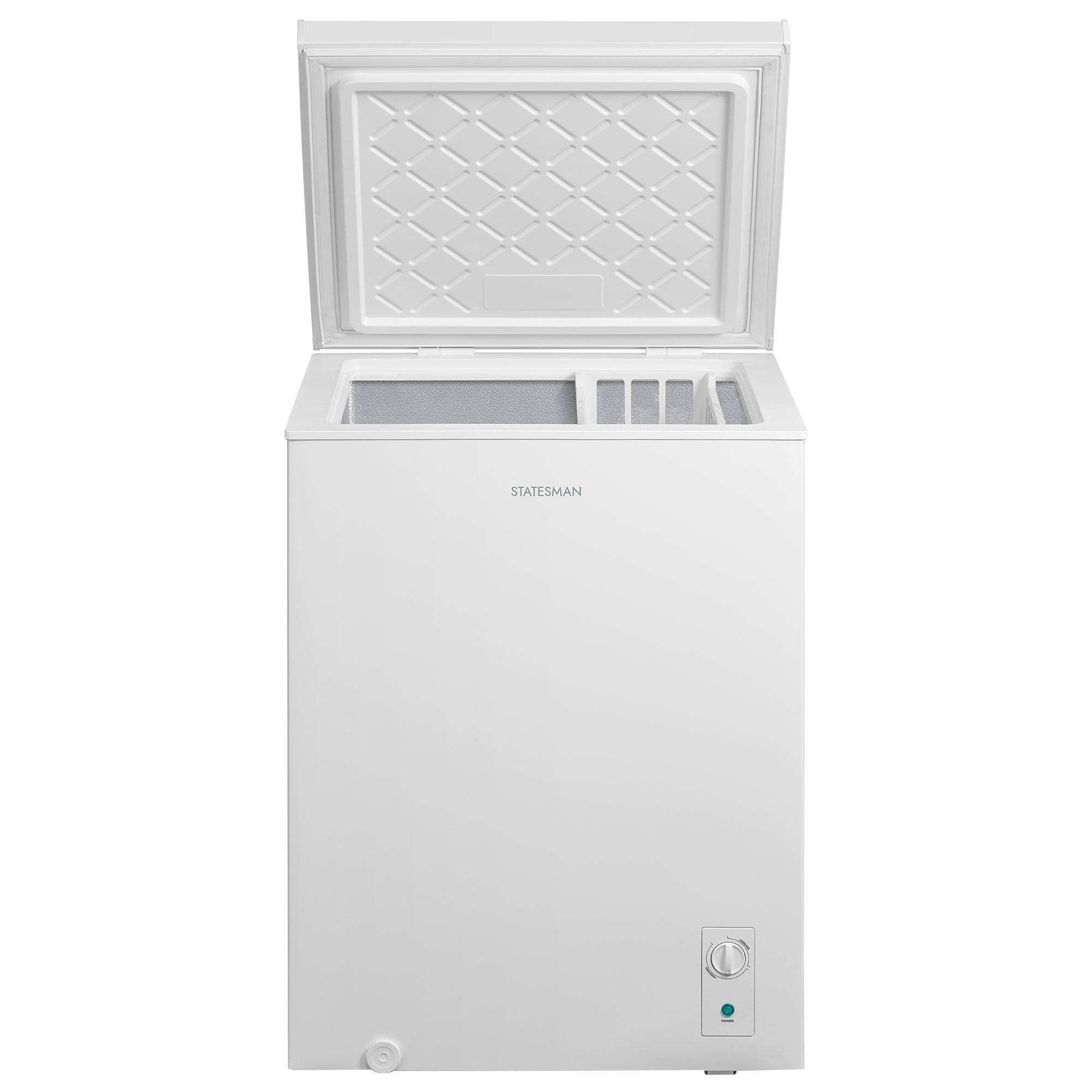 STATESMAN - 73cm 150 Litre Chest Freezer - White - CHF150 - Kitchenary