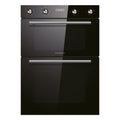 STATESMAN - 88cm 35/70L Built In Double Oven - Black - BDM373BL - Kitchenary