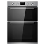 STATESMAN - 88cm 35/70L Built In Double Oven - Stainless Steel - BDM373SS - Kitchenary