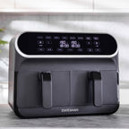 STATESMAN - 8L Dual Zone Digital Air Fryer - Black - SKAF08017BK - Kitchenary
