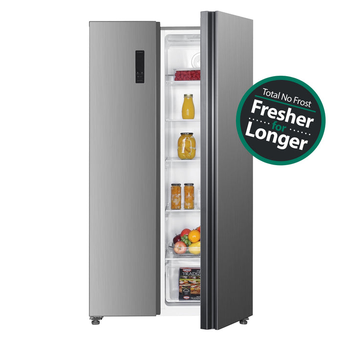 STATESMAN - American Side-By-Side Total No Frost Fridge Freezer - Inox - SBS177X - Kitchenary