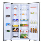 STATESMAN - American Side-By-Side Total No Frost Fridge Freezer - Inox - SBS177X - Kitchenary