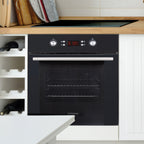 STATESMAN - Built In Multifunction Fan Oven - Black - BSM60BL - Kitchenary