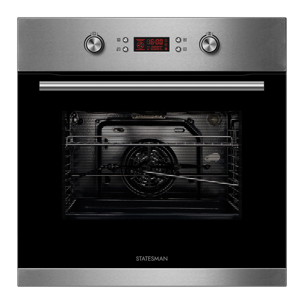 STATESMAN - Built In Multifunction Fan Oven - Stainless Steel - BSM60SS - Kitchenary