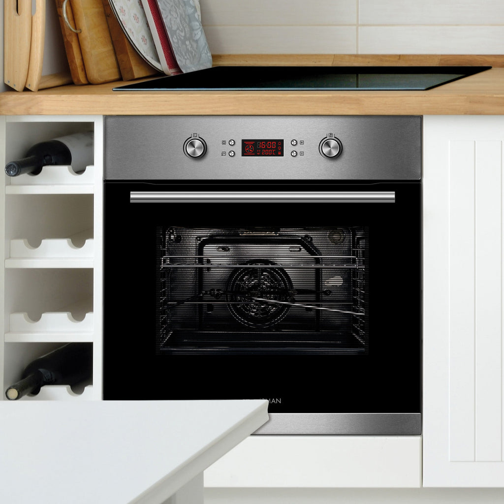 STATESMAN - Built In Multifunction Fan Oven - Stainless Steel - BSM60SS - Kitchenary