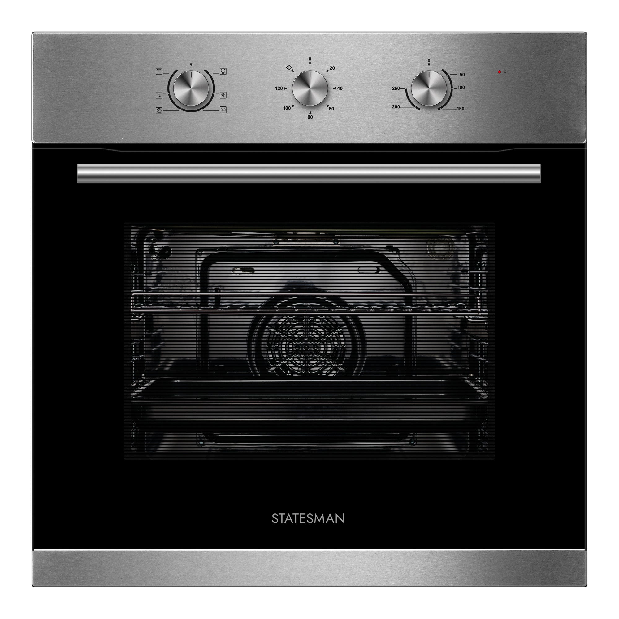 STATESMAN - Built-in Fan Oven - Stainless Steel - BSF60SS - Kitchenary