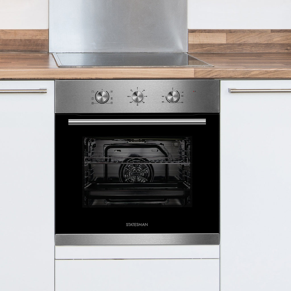 STATESMAN - Built-in Fan Oven - Stainless Steel - BSF60SS - Kitchenary