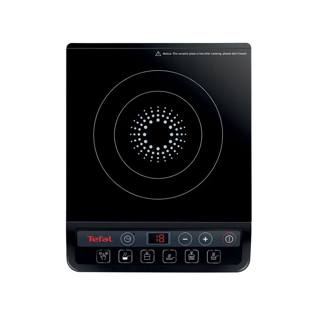 TEFAL - Everyday Portable Induction Hob - Black - IH201840 - Kitchenary