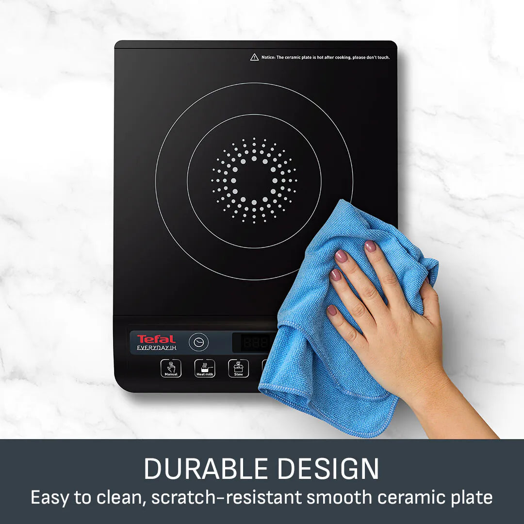 TEFAL - Everyday Portable Induction Hob - Black - IH201840 - Kitchenary