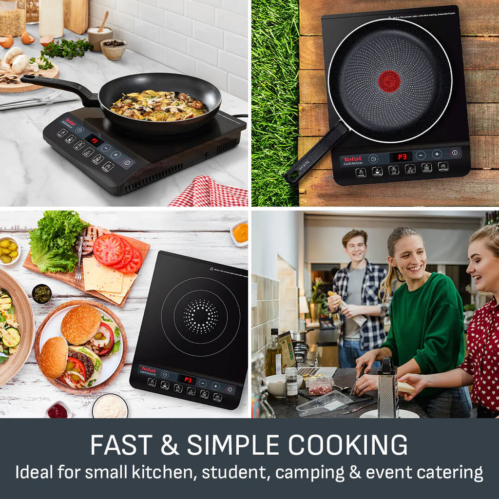 TEFAL - Everyday Portable Induction Hob - Black - IH201840 - Kitchenary