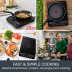 TEFAL - Everyday Portable Induction Hob - Black - IH201840 - Kitchenary