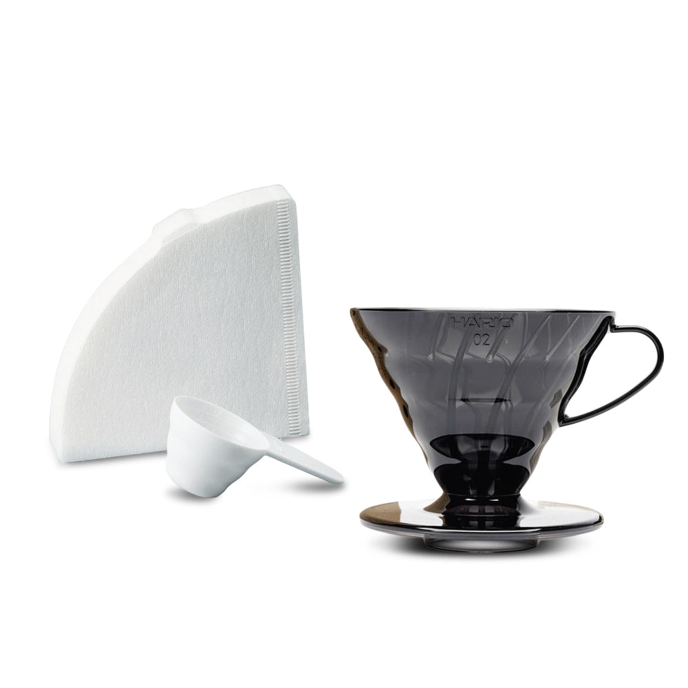 Wilfa x Hario V60 Starter Kit Bundle - Silver & Black