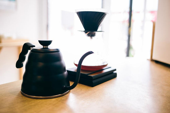 VKB-120-MB - HARIO VKB-120-MB V60 Buono Drip Kettle (1.2L) - Matte Black - Kitchenary