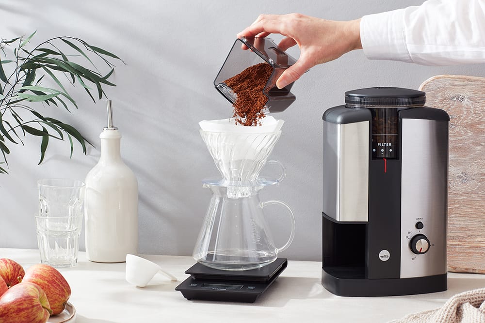 Wilfa x Hario V60 Starter Kit Bundle - Silver & Black