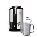 Wilfa Svart Coffee Grinder (Silver) + Hario Drip Kettle Air Bundle
