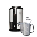 Wilfa Svart Coffee Grinder (Silver) + Hario Drip Kettle Air Bundle