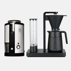 Wilfa Performance Thermo Coffee Maker (Black) and Svart Coffee Grinder (Silver) Bundle