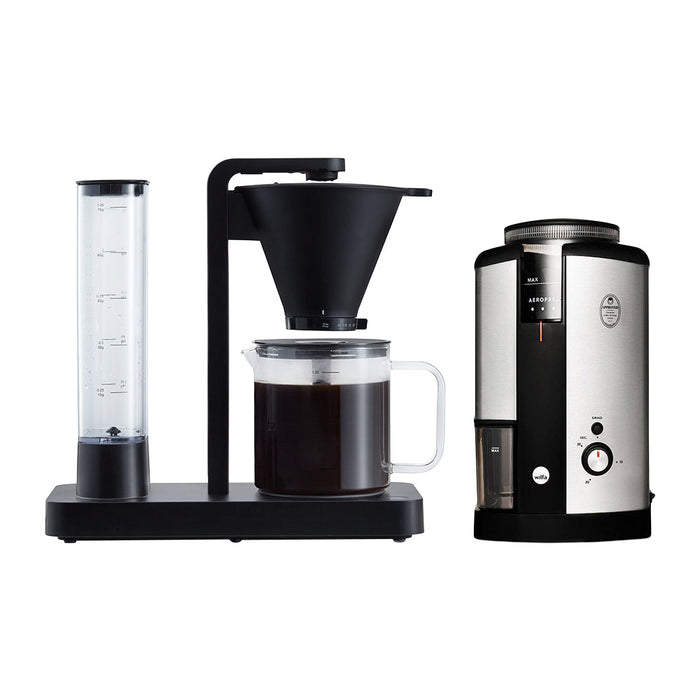 Wilfa Svart Performance Coffee Maker + FREE Svart Coffee Grinder (Silver)
