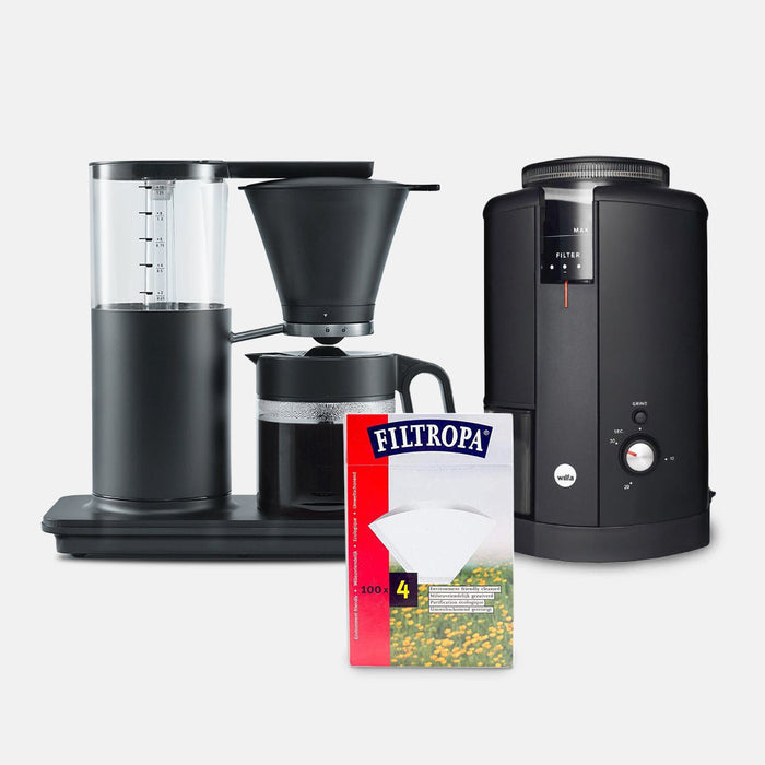 Wilfa Classic Tall Coffee Maker Bundle - Black