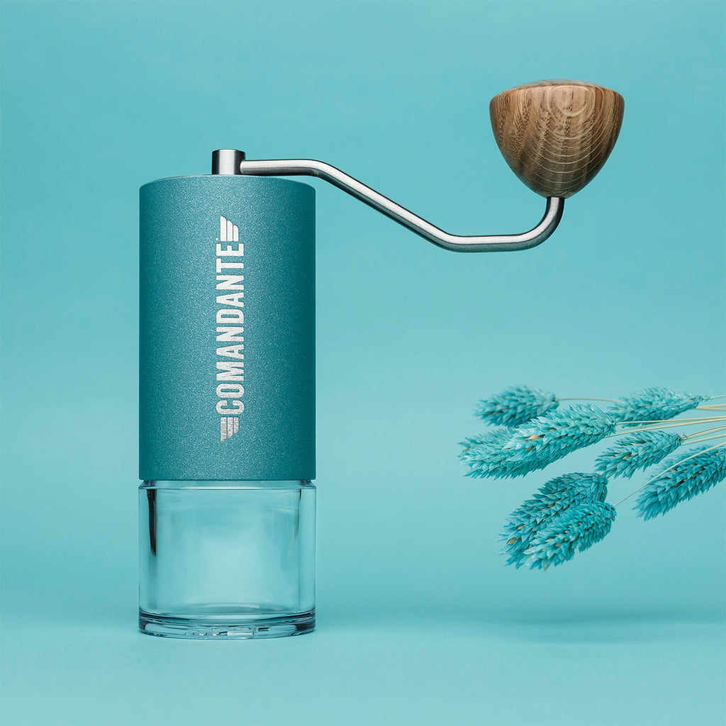 '3382 - COMANDANTE 3382 C40 Nitro Blade Coffee Grinder MK4 - Alpine Lagoon - Kitchenary
