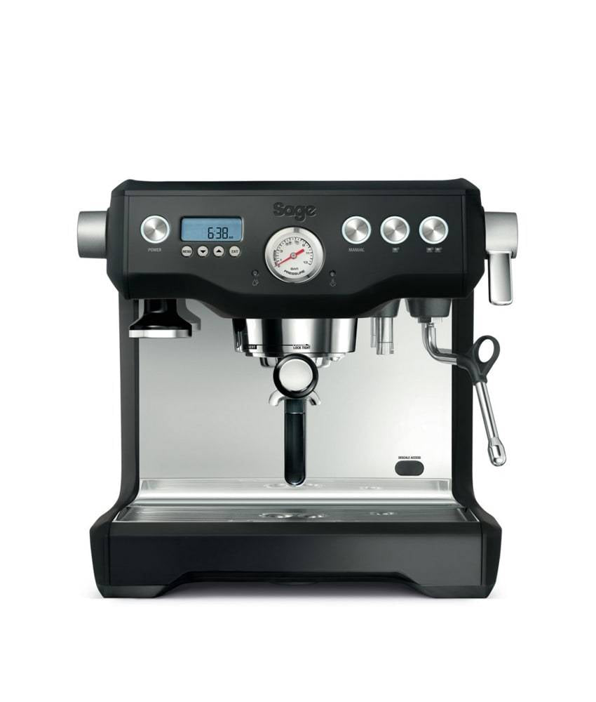 SAGE SES920BTR4GUK1 The Dual Boiler Espresso Machine - Black Truffle