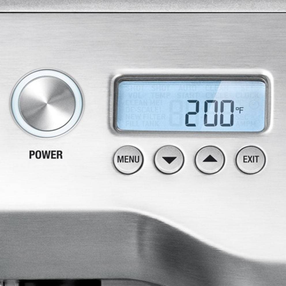 SAGE SES920BTR4GUK1 The Dual Boiler Espresso Machine - Black Truffle