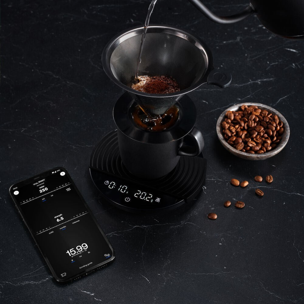 WILFA KS1B-T2 Uniform & Kitchen Scale - Black