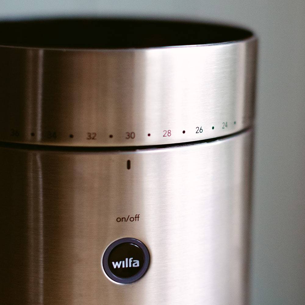 WILFA WSFB-100S Uniform Coffee Grinder - Stainless Steel